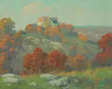 Maurice Braun, House on the Hill