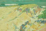 Maurice Braun, Hillside (Dunes along the water)