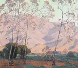 Edge of the Valley by Edgar Alwin Payne, oil on canvas, offered Apr 2021