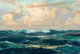 Frank Harmon Myers, Evening Splendor, oil on canvas