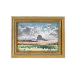 James Ormsbee Chapin, Ship Rock, New Mexico, 1940, oil on board