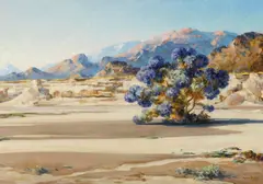 Agnes Lawrence Pelton, Early Morning in the Wash, 1936, oil on canvas