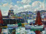 E. Charlton Fortune, The Harbour Light, St. Ives