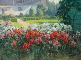 Benjamin Brown, The Joyous Garden, circa 1910, oil on canvas