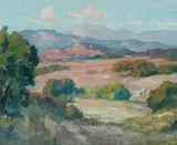 Maurice Braun, Mountains (Rolling Hills with Distant Peaks)