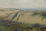 Theodore Wores, Drifting Sand Dunes, oil on canvas