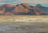 Franz Bischoff, Desert Landscape