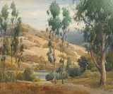 Percy Gray, Hills Through the Trees