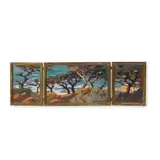 Mary DeNeale Morgan, Cypress at Point Lobos (a triptych)