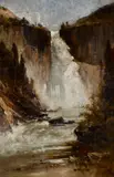 Thomas Hill, Nevada Falls, Yosemite Valley