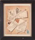 Joseph Goldsborough Bruff, The Rack, circa 1845, ink, whiting and watercolor on paper wrapped around panel
