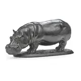 Louis Paul Jonas, Hippopotamus, 1932, bronze with dark brown patina
