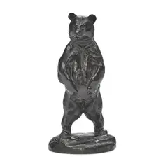 Louis Paul Jonas, Standing Grizzly Bear, 1932, bronze with dark brown patina