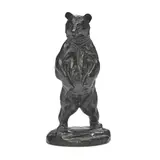Louis Paul Jonas, Standing Grizzly Bear, 1932, bronze with dark brown patina