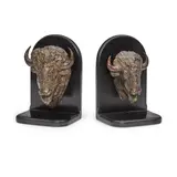 Joe Neil Beeler, A Pair of Bison Bookends