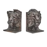 Kenneth Bunn, Lion and Lioness: A Pair of Bookends