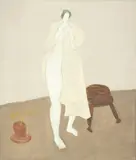 Milton Avery, Robed Nude, 1960, oil on canvas