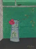 Milton Avery, The Rose, 1944, oil on canvasboard