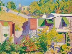 Edwin Ambrose Webster, Wellington Park, Jamaica, 1916, oil on canvas
