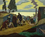 Ross Moffett, Gull Hill, 1929, oil on canvas
