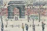 Guy Carleton Wiggins, Christmas Eve in Washington Square