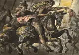 Reginald Marsh, Girls on a Merry-Go-Round and Statue of Liberty: A Double-Sided Work