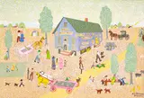 Mattie Lou O'Kelley, The Country Store, 1975, watercolor and gouache on paper