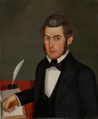 Horace Bundy, General Artemas Cushman of the Vermont Militia, 1845, oil on canvas