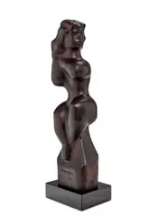 Vanity by Chaim Gross, circa 1945, carved wood, sold Nov 2021