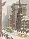 Guy Carleton Wiggins, 5th Avenue at 55th Street