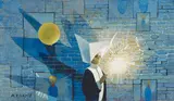 Robert Vickrey, Sparkling Shadows, 2009, egg tempera on gesso board