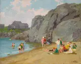 Edward Henry Potthast, The Bathing Hour