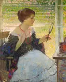 Richard Edward Miller, Young Woman at Her Dressing Table