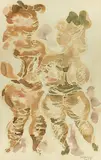Chaim Gross, Untitled (Two Female Figures)