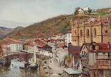 Italian School, View of an Italian Hill Town
