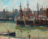 American School, North Shore Harbor Scene