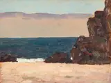 Gottardo Piazzoni, Mill Valley; Beach - Big Sur, California (a group of two)