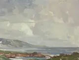 George Kennedy Brandriff, Overcast, Laguna Beach, California