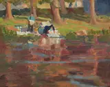 George Kennedy Brandriff, Laundry - Douarnenez - France