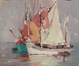 George Kennedy Brandriff, French Tuna Boats I and II (a pair)