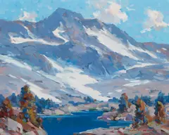 Edward Norton Ward, Mount Conness, oil on canvas