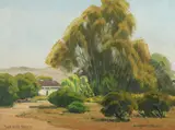 Sam Hyde Harris, The Hideaway, oil on Masonite