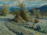 William Darling, Clearing Skies, oil on canvas affixed to masonite