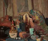 George Kennedy Brandriff, Studio, Laguna Beach