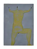Francesco Clemente, Untitled, pastel on paper