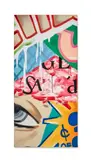 John Matos, Liquid Love, spray paint and enamel on canvas
