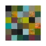 Peter Triantos, Simply Formal #5, oil on canvas
