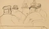 Camille Pissarro, Etude pour un joueur de cartes