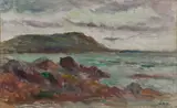 Maximilien Luce, La côte Bretonne près de Saint-Malo