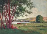 Maximilien Luce, Le repos au bord de la Seine